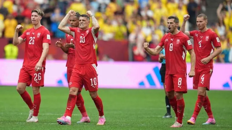 La Suisse se qualifie pour les quarts de finale de la Coupe du monde de football