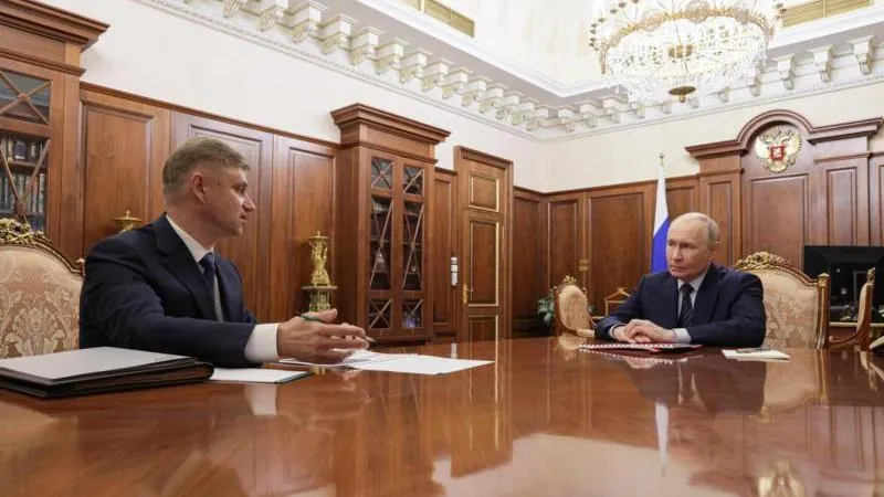 Poutine a reçu le patron des chemins de fer russes